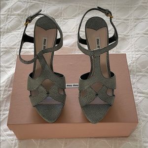 Miu Miu Sting Ray Heels